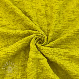 Baumwollstoff SMOGGED EMBROIDERY lime