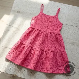 Baumwollstoff SMOGGED EMBROIDERY pink