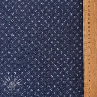 JEANS DENIM 6 OZ Small flakes dark blue