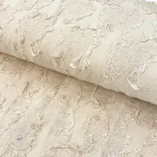 Baumwollstoff mit LeinenJACQUARD RUFFLE