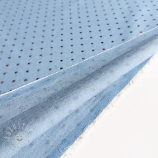 JEANS DENIM 3,8 OZ Drops Metallic light blue