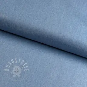 JEANS DENIM 6 OZ STRETCH WASHED metallic blue silver