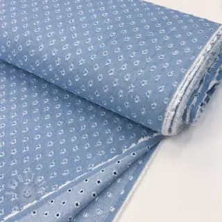 JEANS DENIM 6 OZ Big flakes light blue