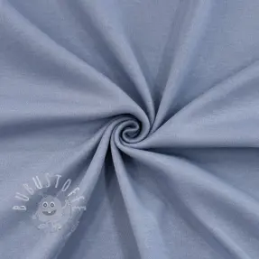 Jersey INTERLOCK light blue ORGANIC