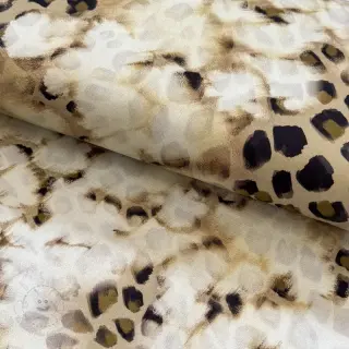 Viskosestoff TWILL Structured Panther design B