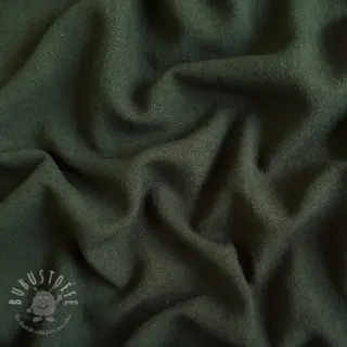 Viskosestoff leinen WASHED army green
