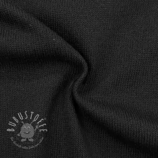 Strickstoff BABY KNIT black