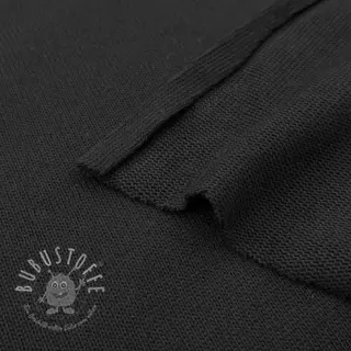 Strickstoff BABY KNIT black