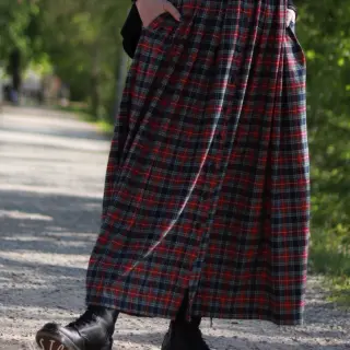 Baumwollstoff LIGHT FLANNEL Check design C