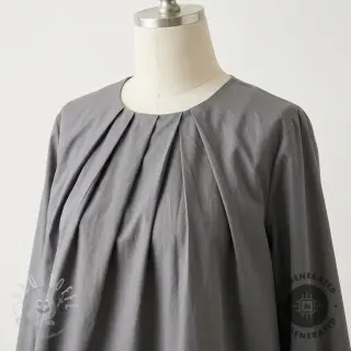 Popeline 0151 dark grey