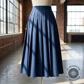 Popeline 0151 navy