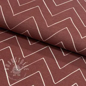 Dekostoff premium Freehand zigzag lines