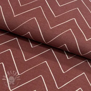Dekostoff premium Freehand zigzag lines