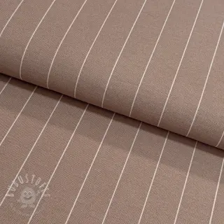 Dekostoff premium Perfect thin lines taupe