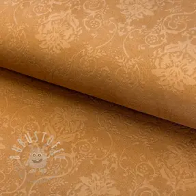 SUEDE SCUBA Embossed taupe