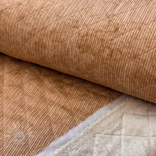 Cord QUILT light brown