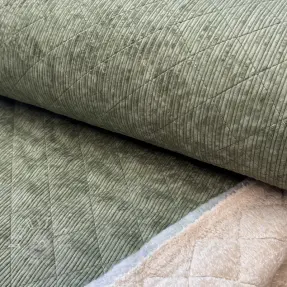 Cord QUILT khaki