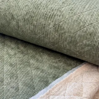 Cord QUILT khaki