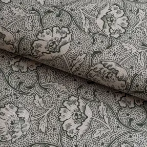 Dekostoff Linenlook Bloomy art craft army