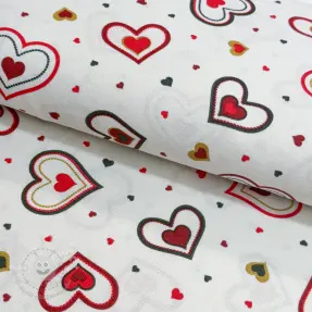 Dekostoff premium Sweet heart joy