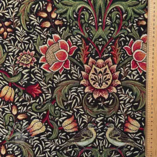 Dekostoff GOBELIN premium Ornate art craft black