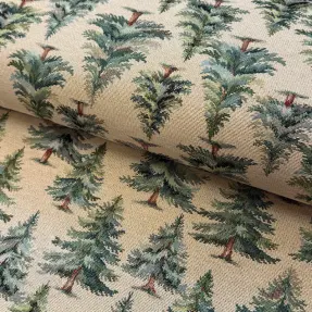 Dekostoff GOBELIN premium Pine forest whispers