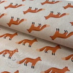 Dekostoff Linenlook Fox parade line