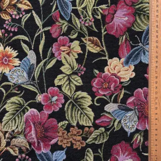 Dekostoff GOBELIN premium Vintage flower garden