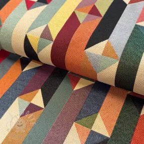 Dekostoff GOBELIN premium Graphic prism block