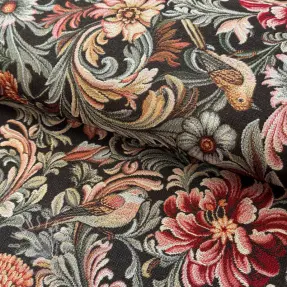 Dekostoff GOBELIN premium Bird and flower