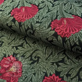 Dekostoff GOBELIN premium Poppy art craft black
