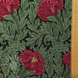 Dekostoff GOBELIN premium Poppy art craft black