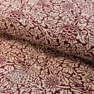 Dekostoff GOBELIN premium Anemone art craft wine