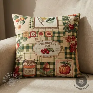 Dekostoff GOBELIN premium Cozy kitchen patch