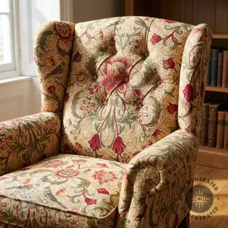 Dekostoff GOBELIN premium Ornate art craft beige