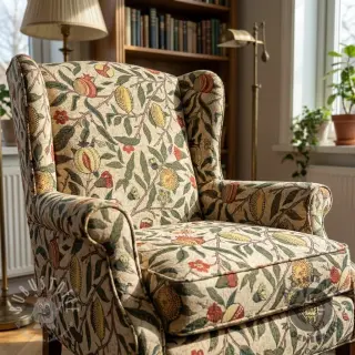 Dekostoff GOBELIN premium Grenate art craft