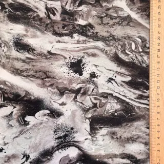 Jersey Marble anthracite digital print