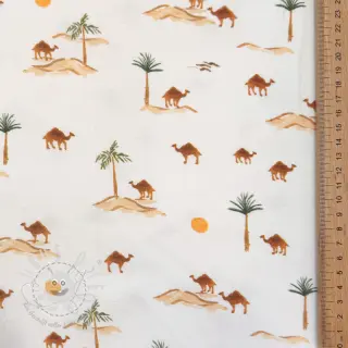 Jersey Safari off white design B digital print