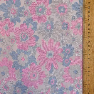 Damenkostümstoff JACQUARD Flowers light lilac