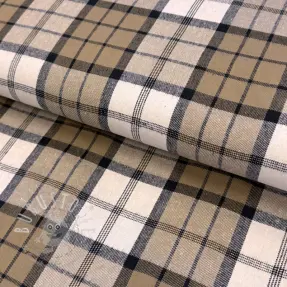 Scottish RECYCLED Checks ecru