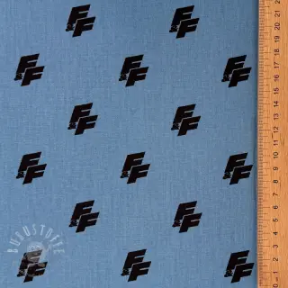 Baumwollstoff Fast and Furious blue shadow