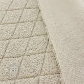 Mantelstoff TEDDY Diamond beige