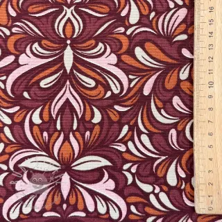 Dekostoff Boho rosewood