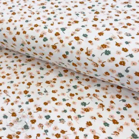 Jersey MODAL Small daisy white