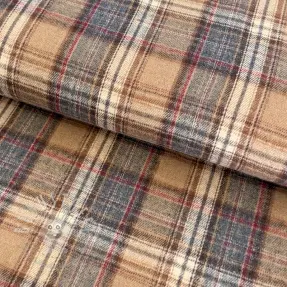Scottish Check YARN DYED BRUSHED Zoe