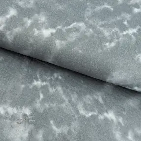 Double gauze/musselin TIE DYE rock grey