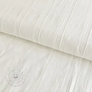 Baumwollstoff VOILE DOBBY off white
