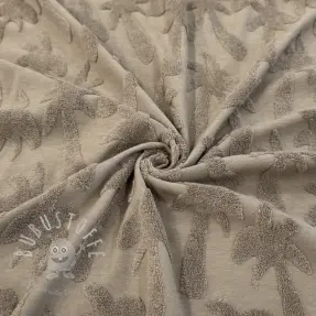 Kuschelfrottee Palmtrees sand
