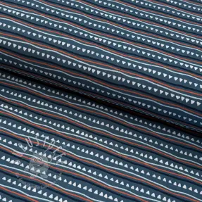 Baumwollstoff Construction vehicles blue shadow ORGANIC