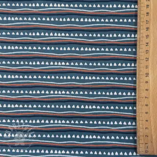 Baumwollstoff Construction vehicles blue shadow ORGANIC